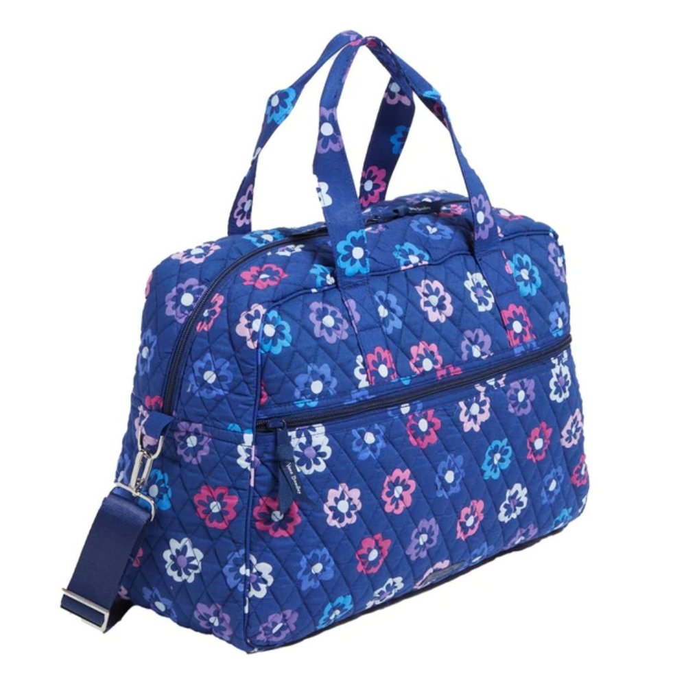 NWT Vera Bradley ELLIE FLOWERS Medium Traveler Carry On Bag